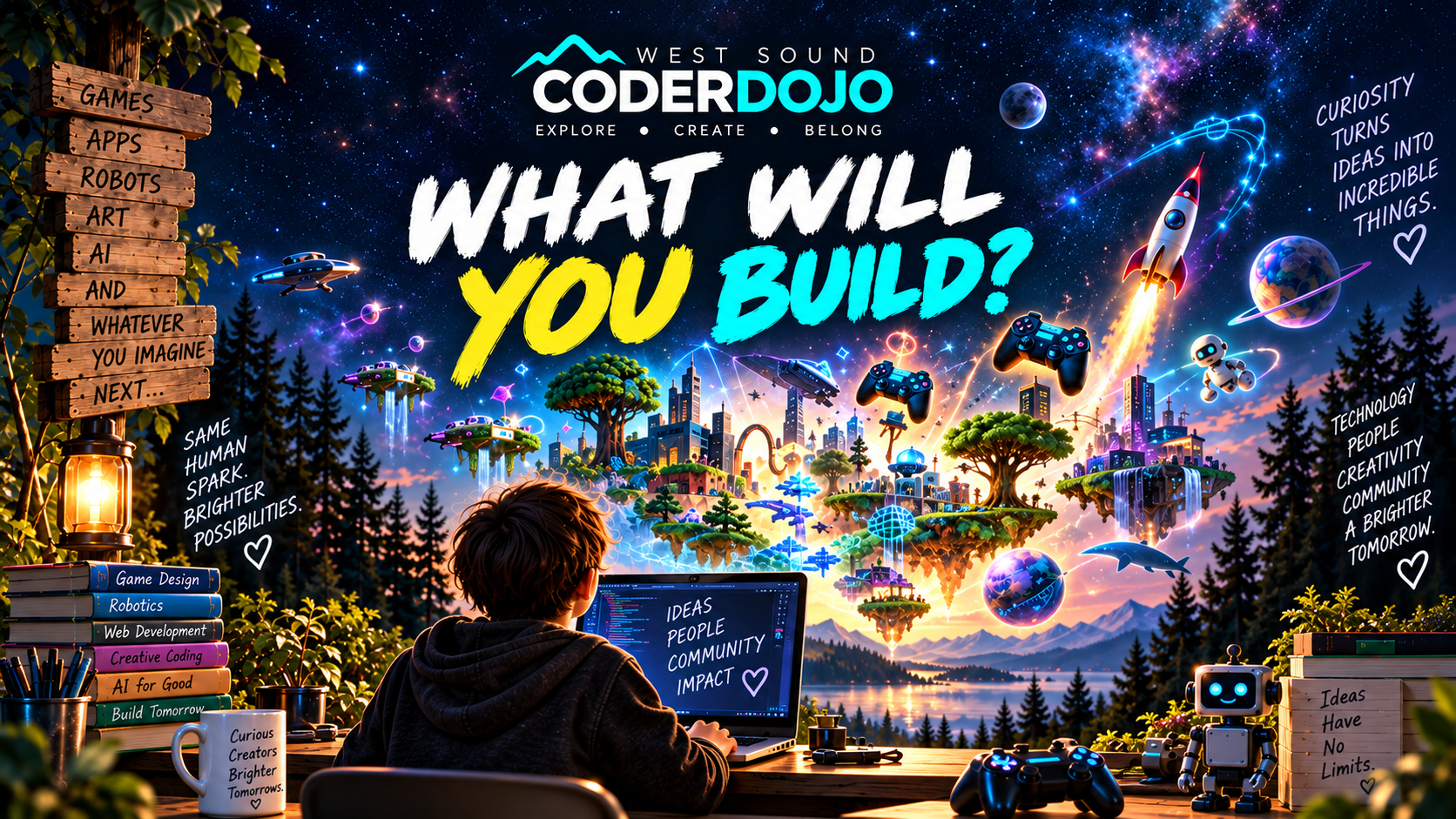 West Sound CoderDojo — What Will You Build?
